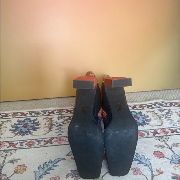 Jeffrey Campbell Light-speed patchwork suede boots - Picture 7 of 14